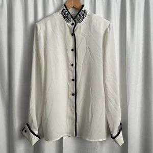 Carroll reed vintage Blouse size 6